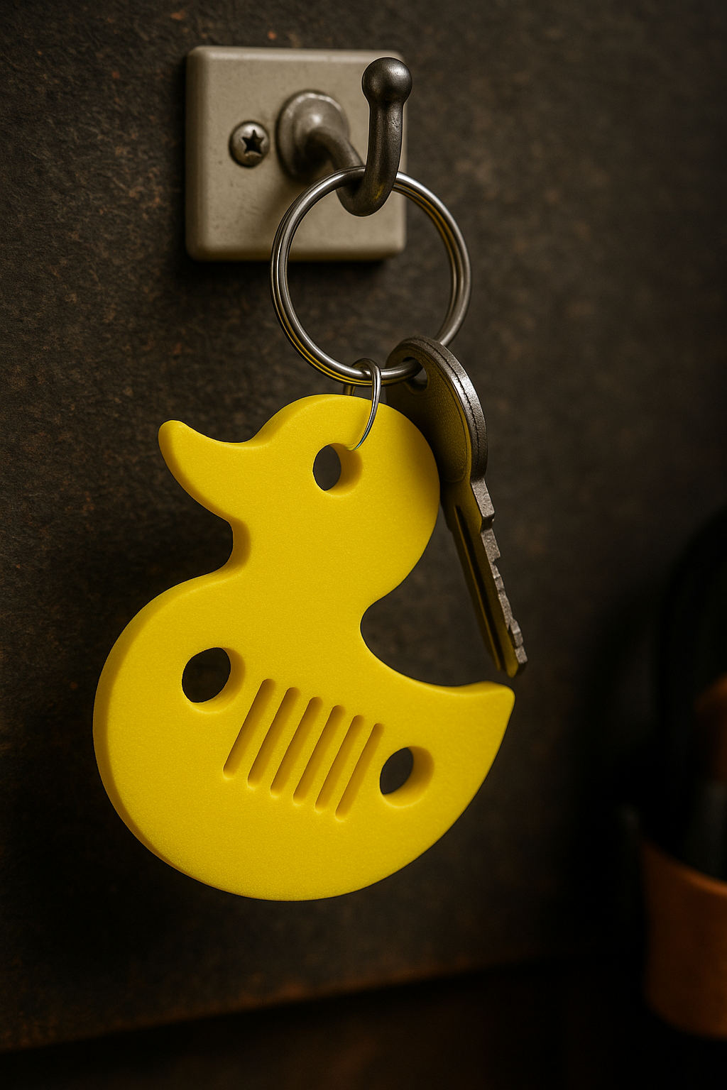 Jeep Duck Keychain