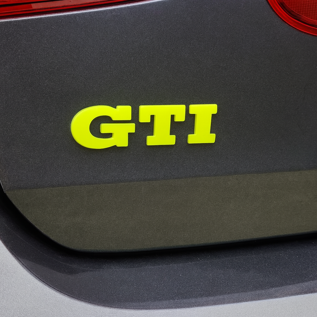 Universal Volkswagen GTI Badge