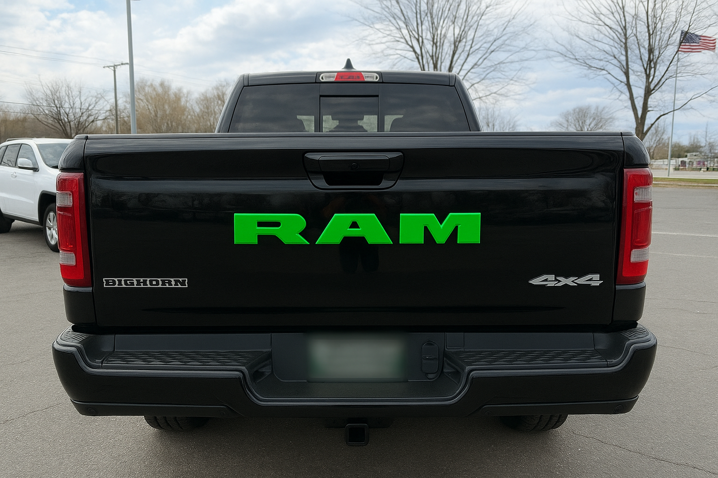 2015-2020 RAM Large Format Truck Rear Tailgate Emblem