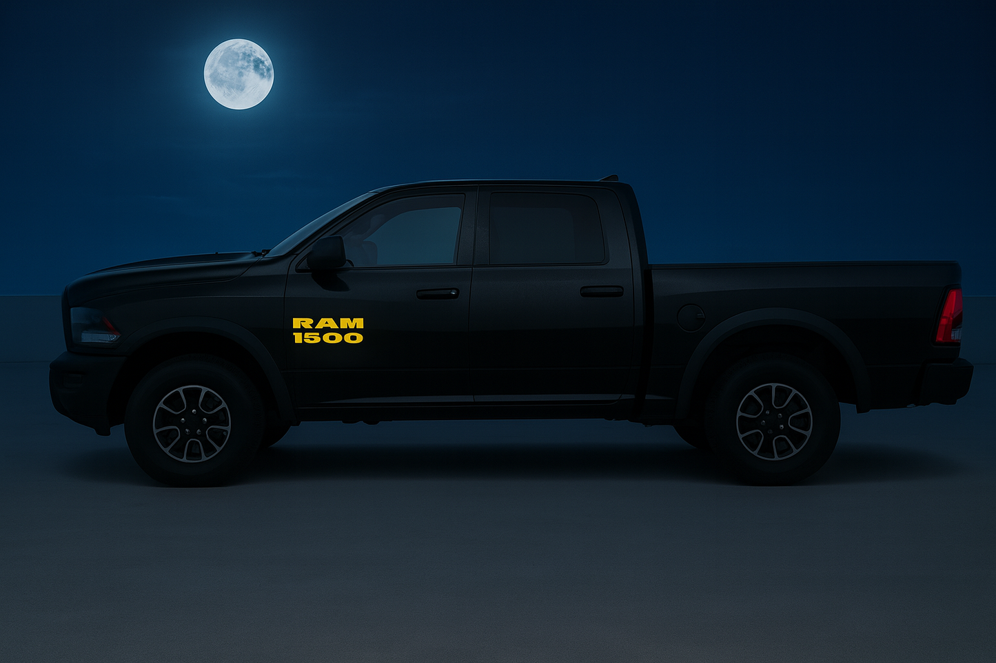 2015-2020 RAM Truck Front Door Side Emblems 2X