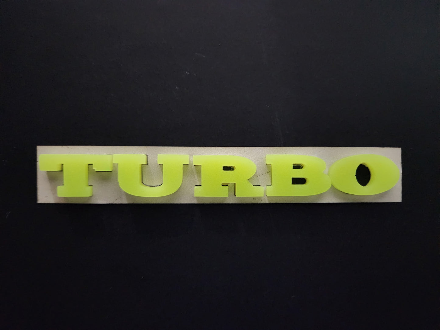 Universal Turbo Badge
